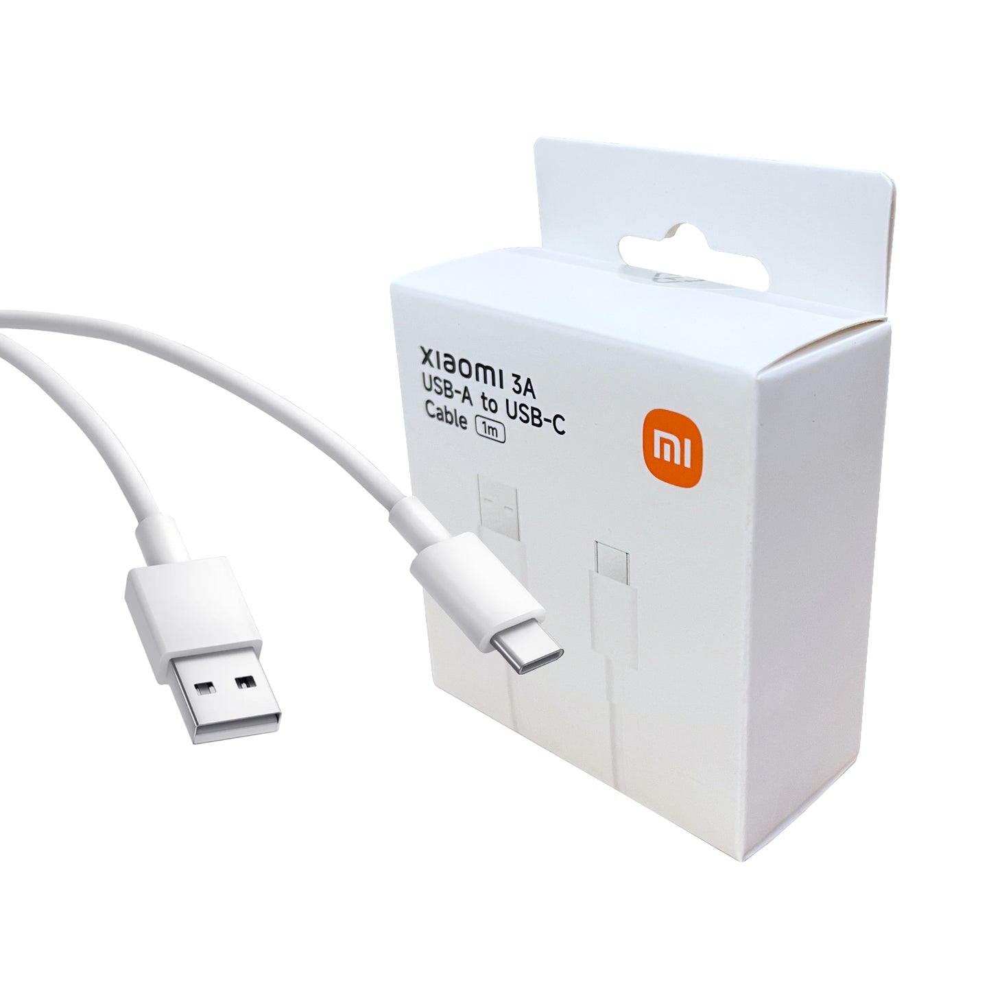 Xiaomi 3A Usb-A To USB Type-C Cable 1M White