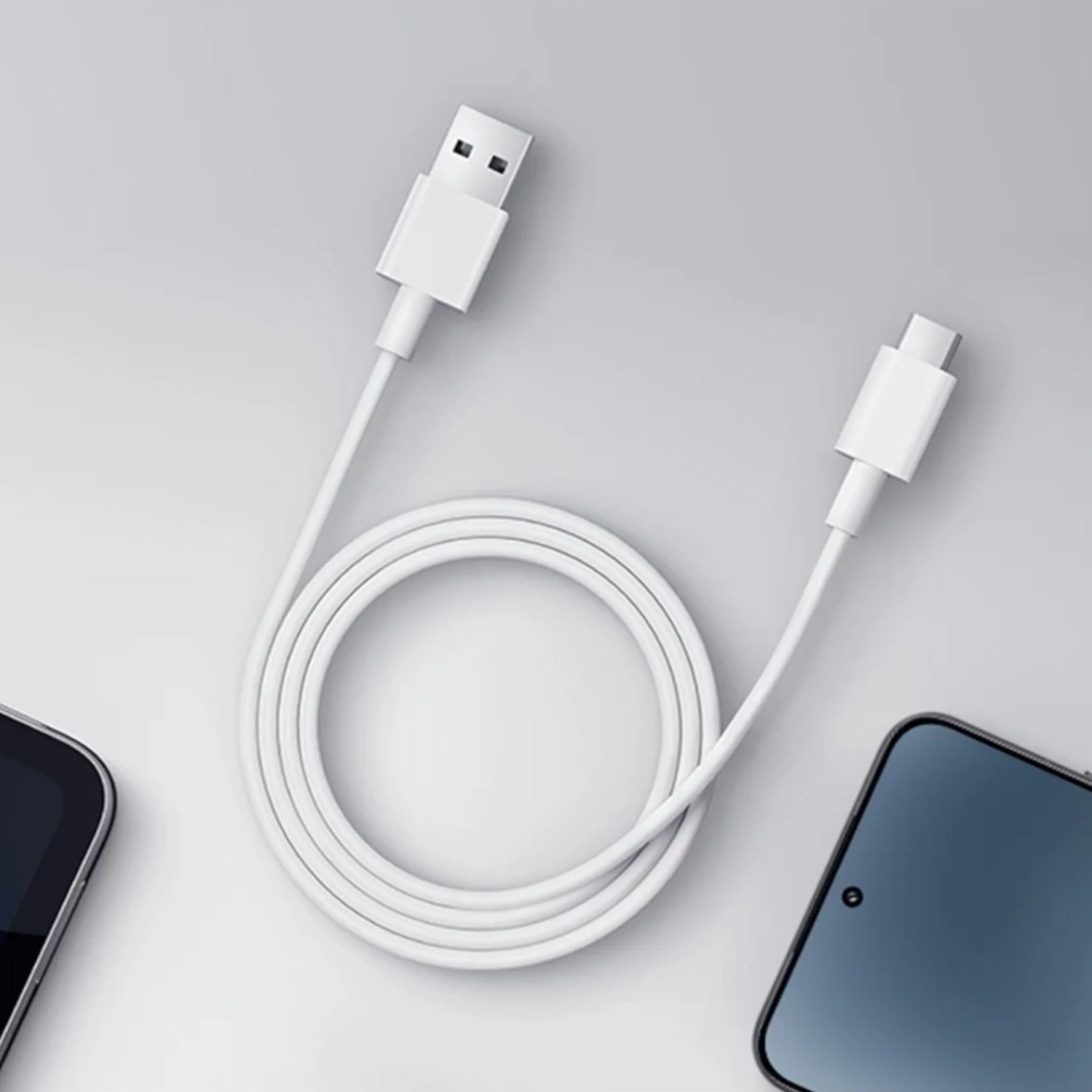 Xiaomi 3A Usb-A To USB Type-C Cable 1M White image 4