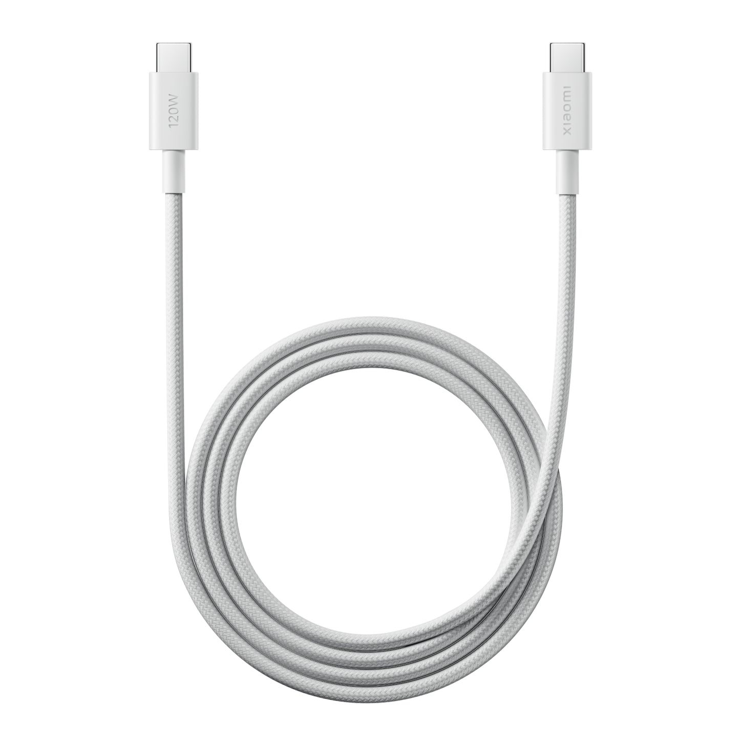 Xiaomi 6A Braided USB Type-C To USB Type-C Cable (1M) White