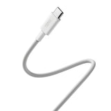 Xiaomi 6A Braided USB Type-C To USB Type-C Cable (1M) White image 3