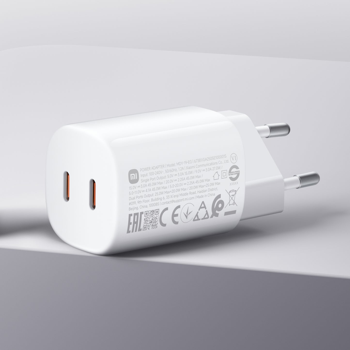 Xiaomi 45W Nano Turbo Power Adapter (2 Port) image 5
