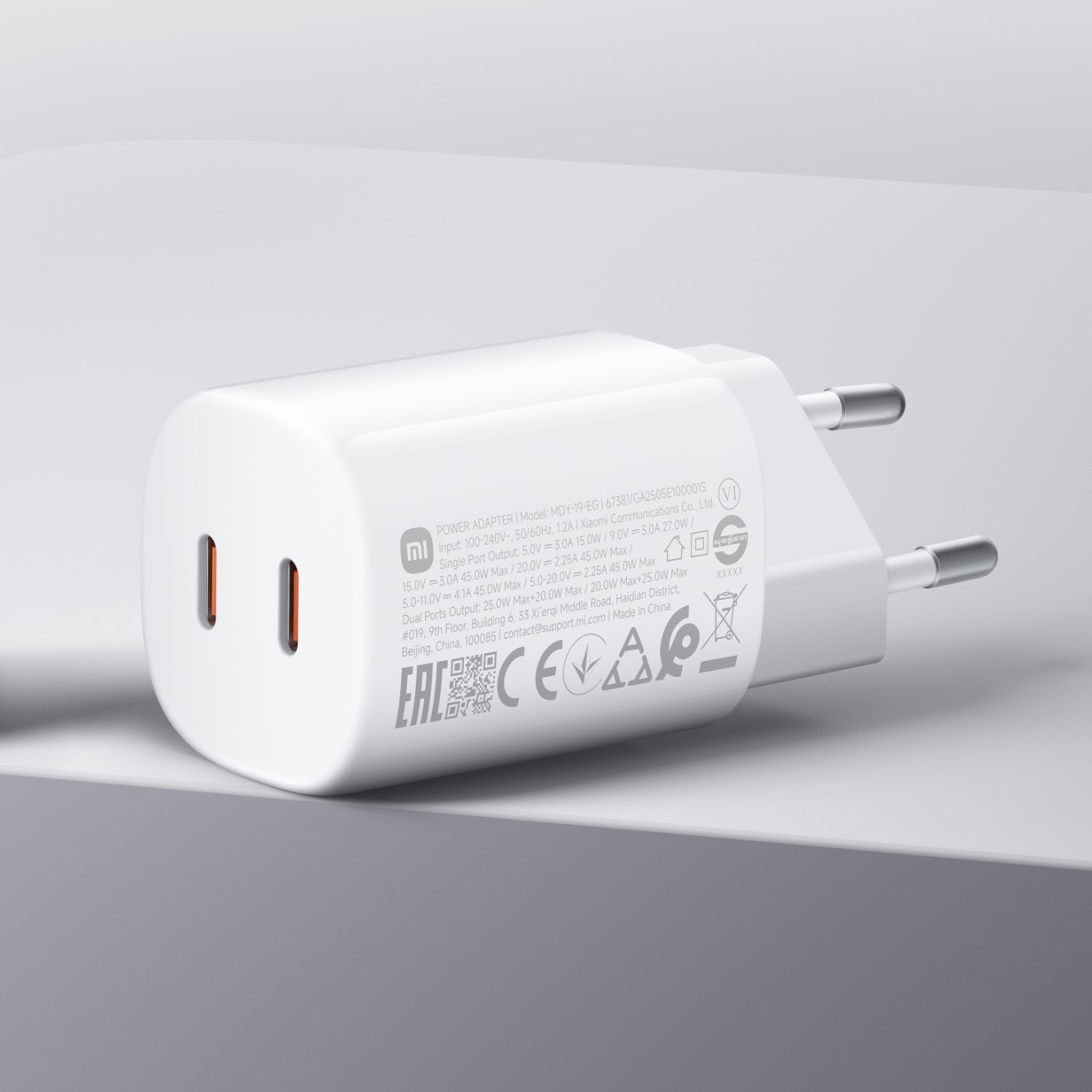 Xiaomi 45W Nano Turbo Power Adapter (2 Port) image 5