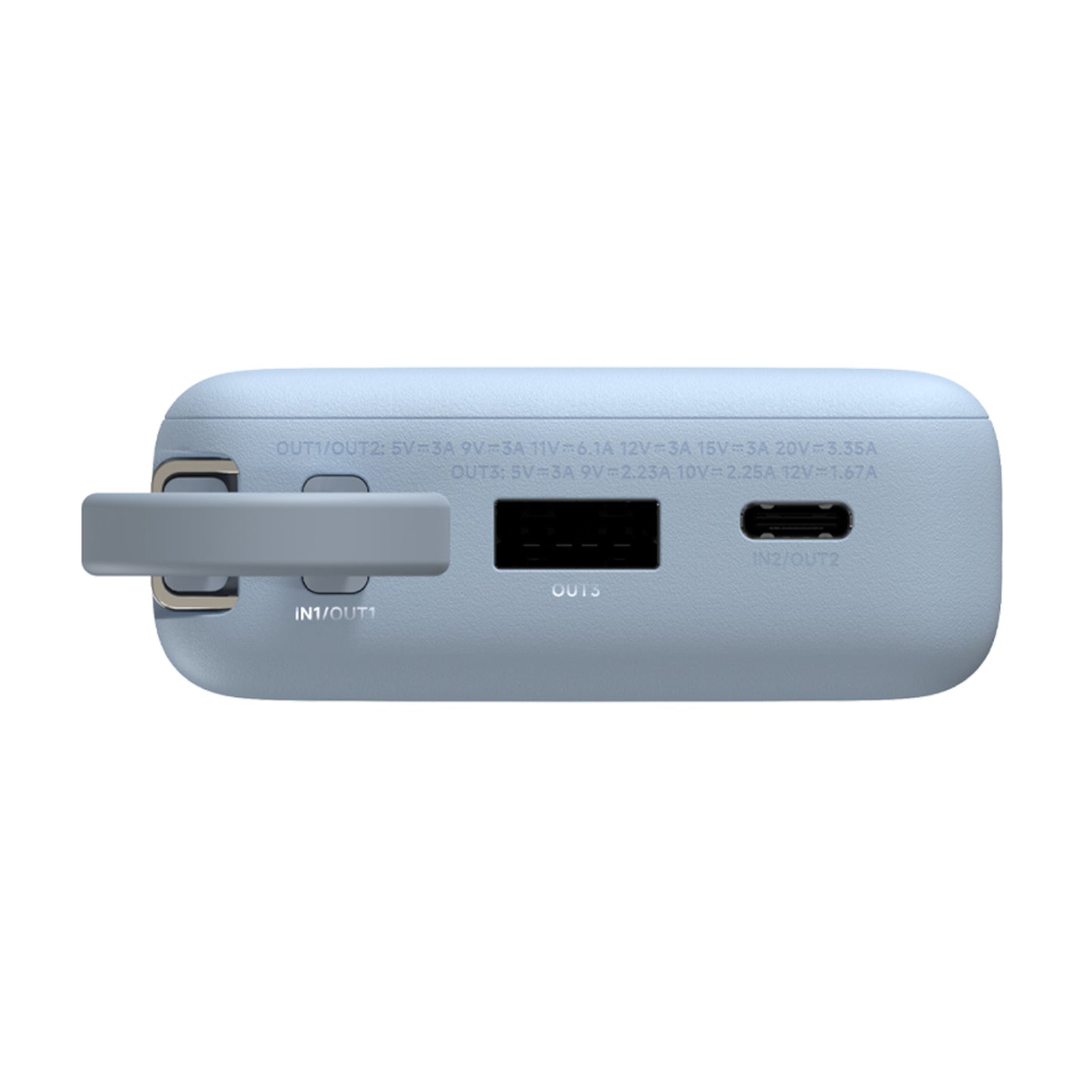 Xiaomi 67W Power Bank 10000MAH (integrated Cable) Ice Blue image 5
