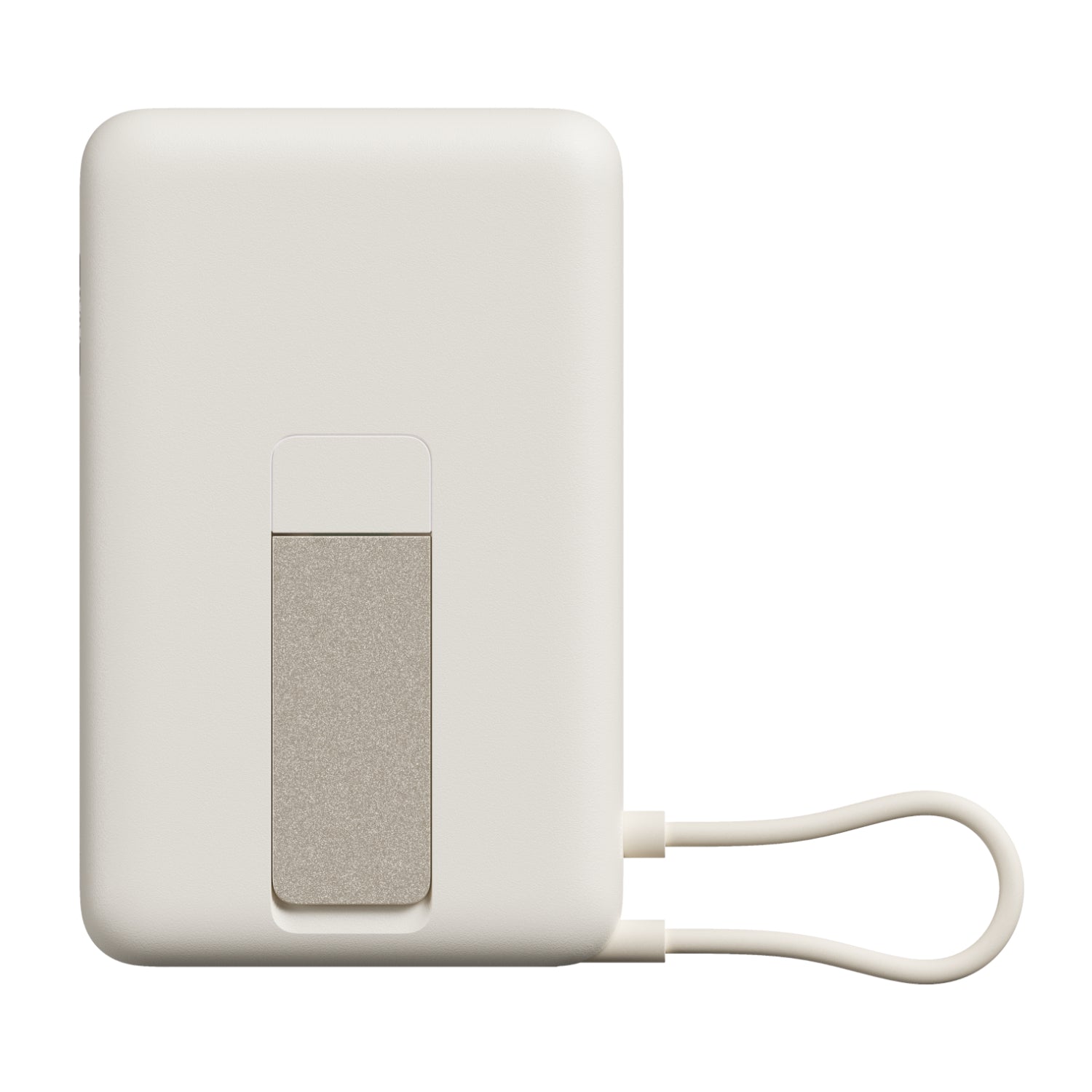 Xiaomi Magnetic Power Bank 10000MAH With Built-In Stand Beige image 2