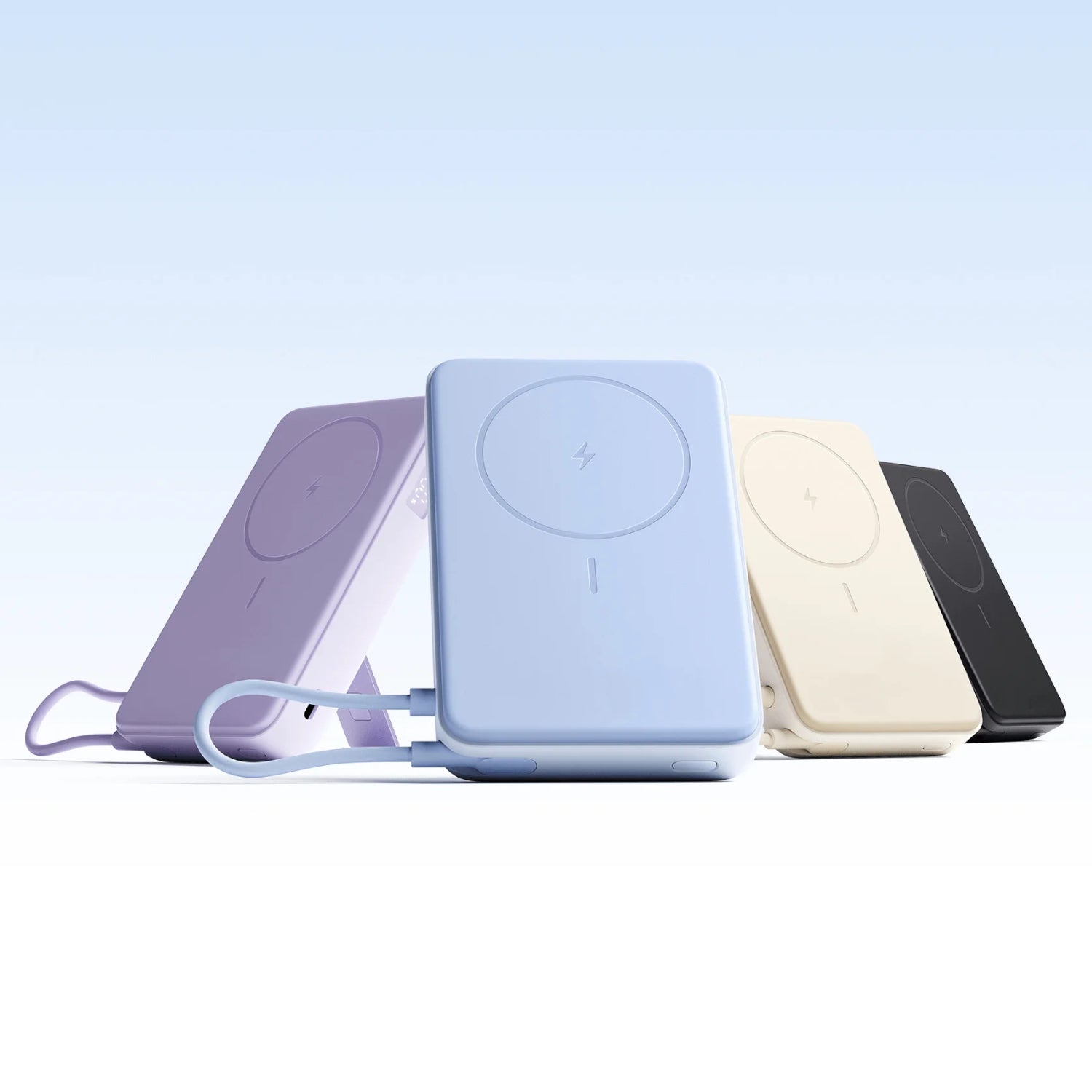 Xiaomi Magnetic Power Bank 10000MAH With Built-In Stand Beige image 5