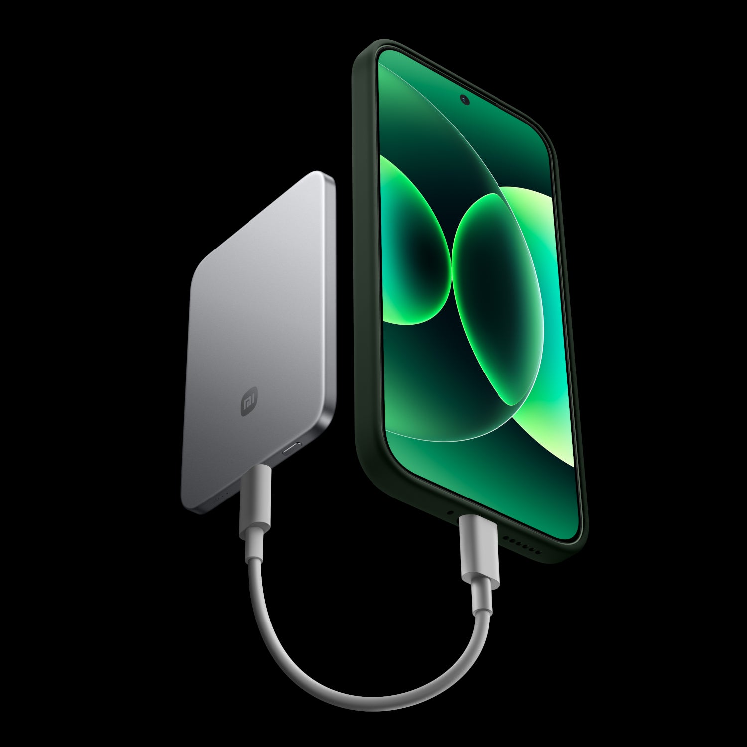 Xiaomi Ultrathin Magnetic Power Bank 5000 15W Aluminium Silver image 5