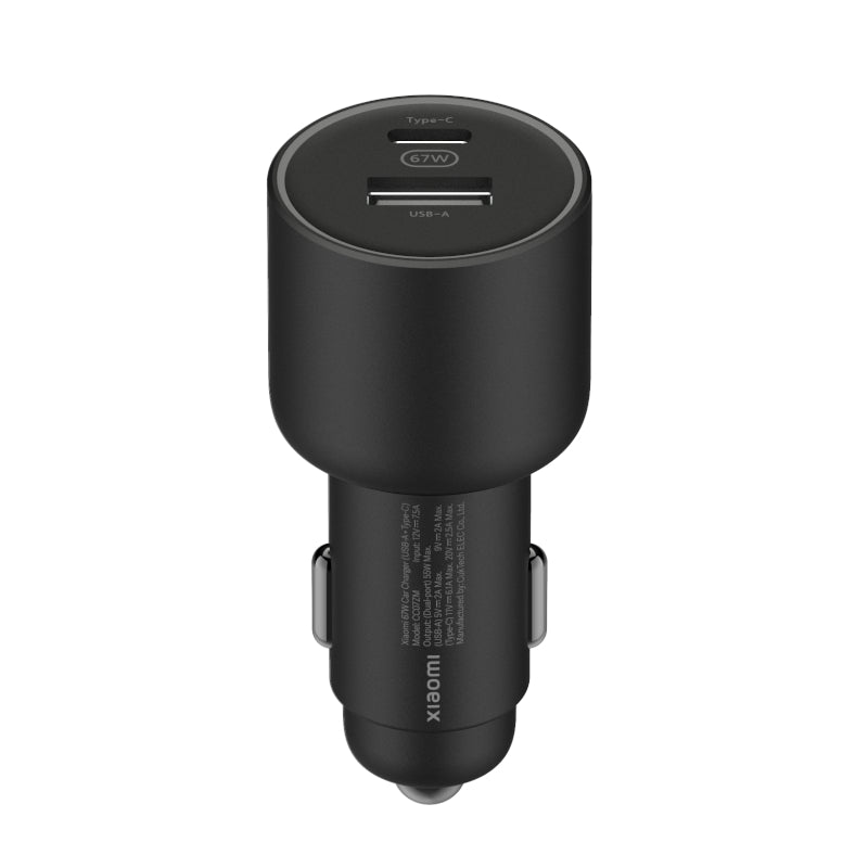 Xiaomi 67W Car Charger Usb-A And Type-C