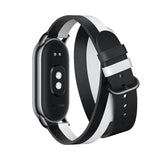 Xiaomi Smart Band 8 Double Wrap Strap Black And White image 3