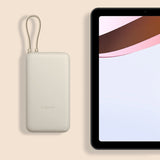 Xiaomi 33W Power Bank 20000MAH (integrated Cable) – Tan image 5