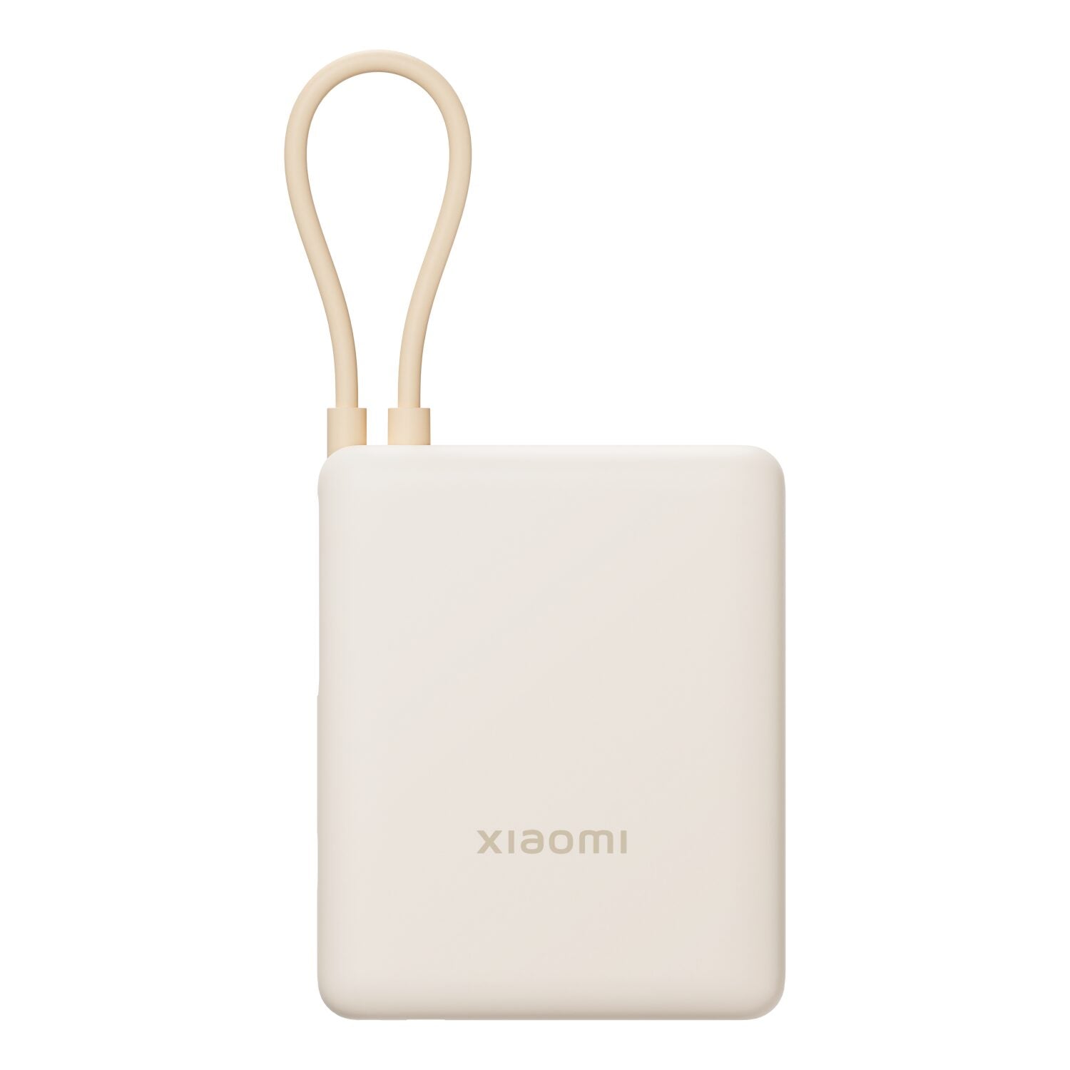 Xiaomi 33W Power Bank 10000 (integrated Cable) Tan image 2