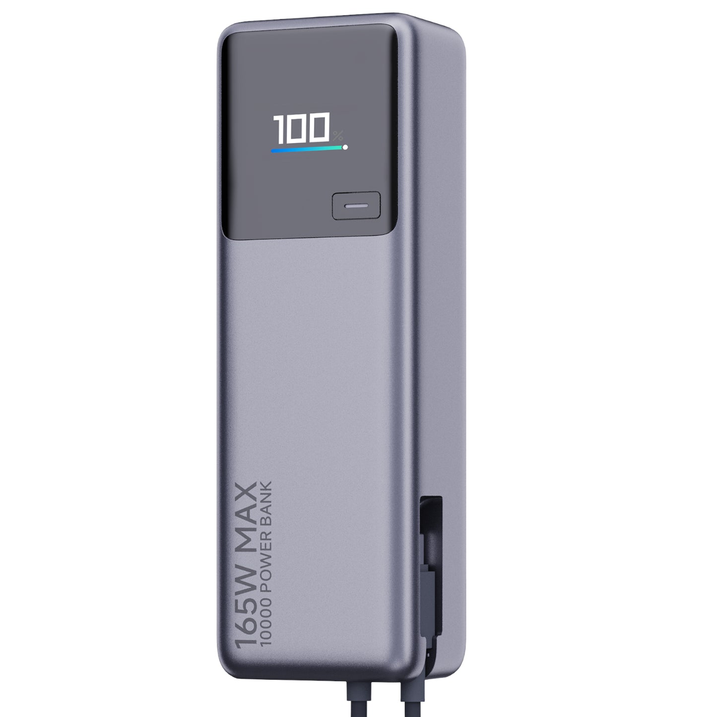 Xiaomi 165W Power Bank 10000MAH (integrated Cable)-Silver