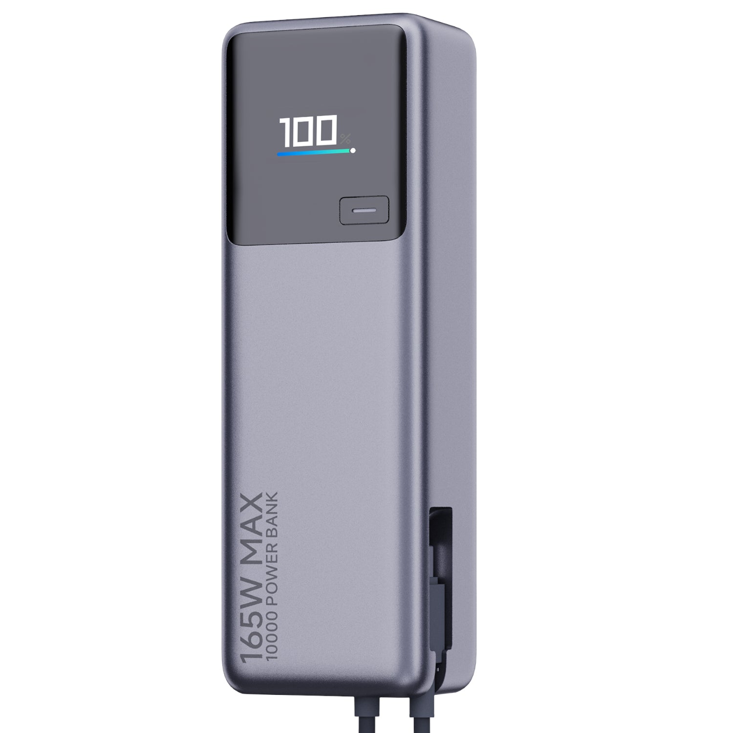 Xiaomi 165W Power Bank 10000MAH (integrated Cable)-Silver