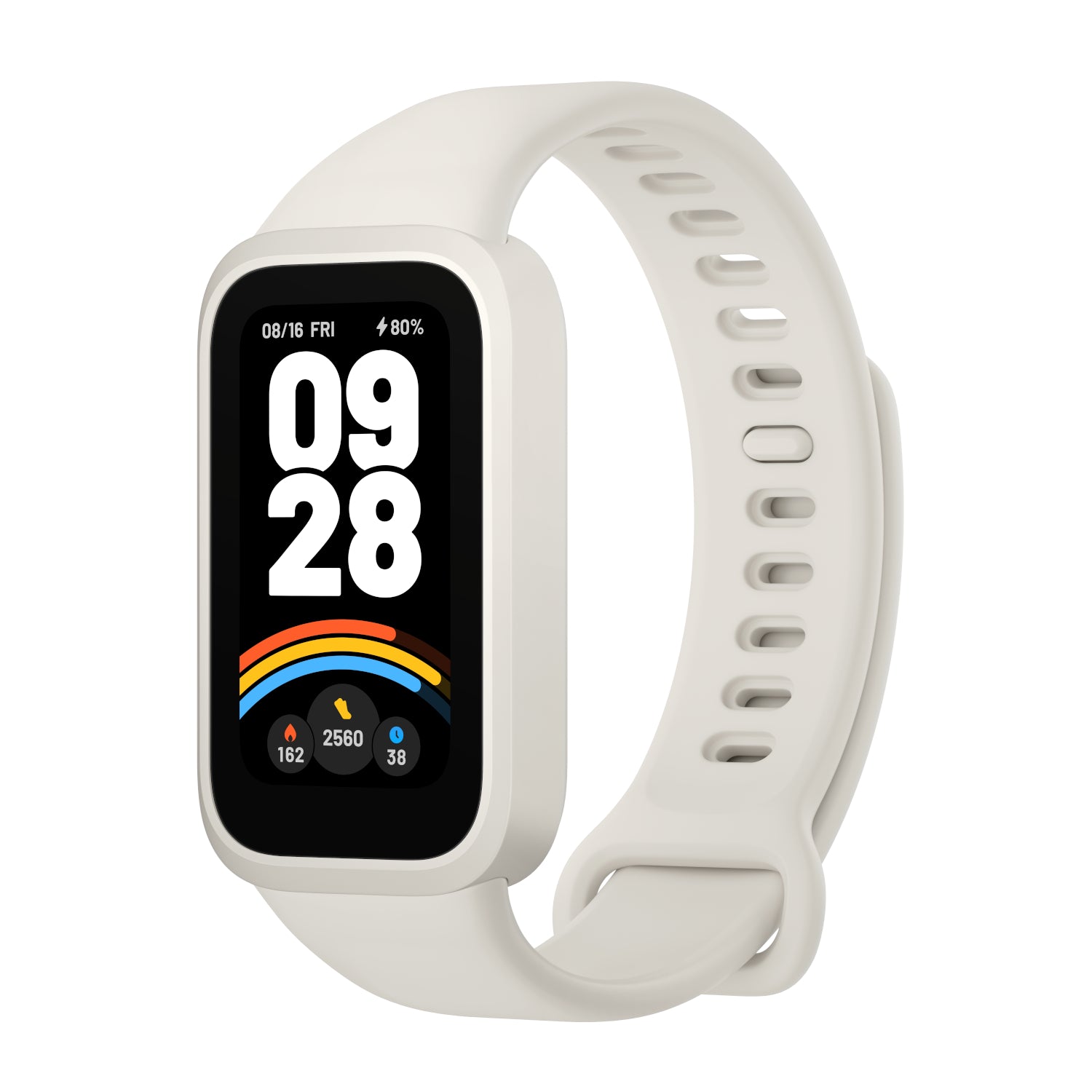 Xiaomi Smart Band 9 Active Beige White image 2