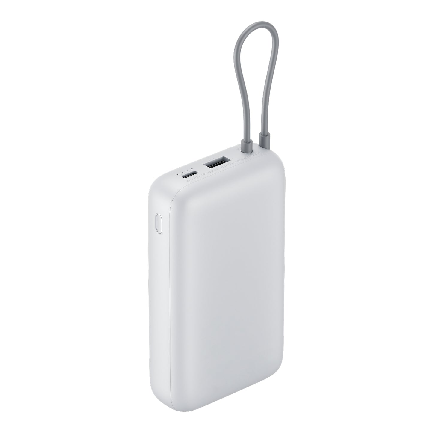 Xiaomi Power Bank 20000MAH (integrated Cable) Light Grey image 3