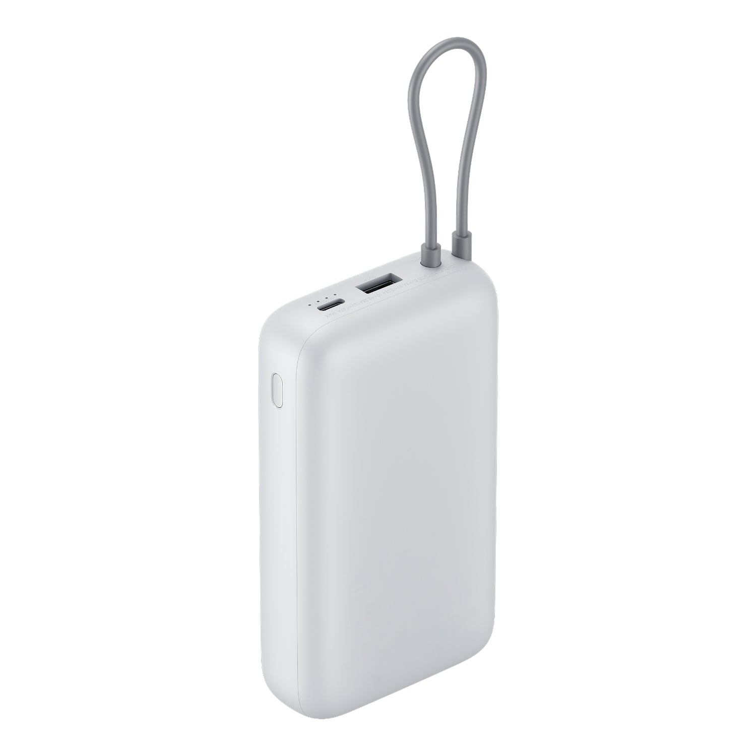 Xiaomi Power Bank 20000MAH (integrated Cable) Light Grey image 3