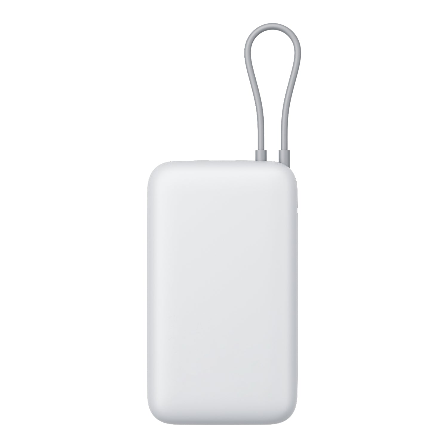 Xiaomi Power Bank 20000MAH (integrated Cable) Light Grey image 4