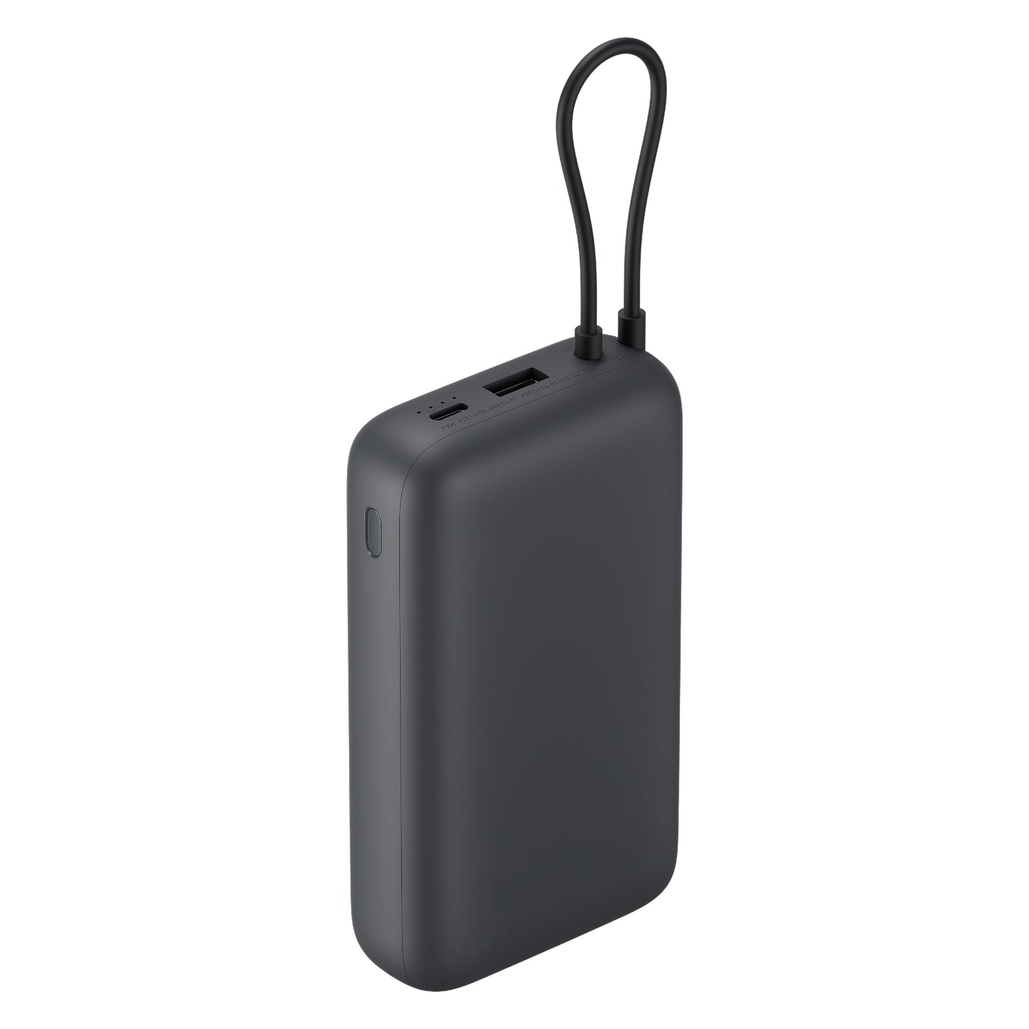 Xiaomi Power Bank 20000MAH (integrated Cable) Dark Grey image 3