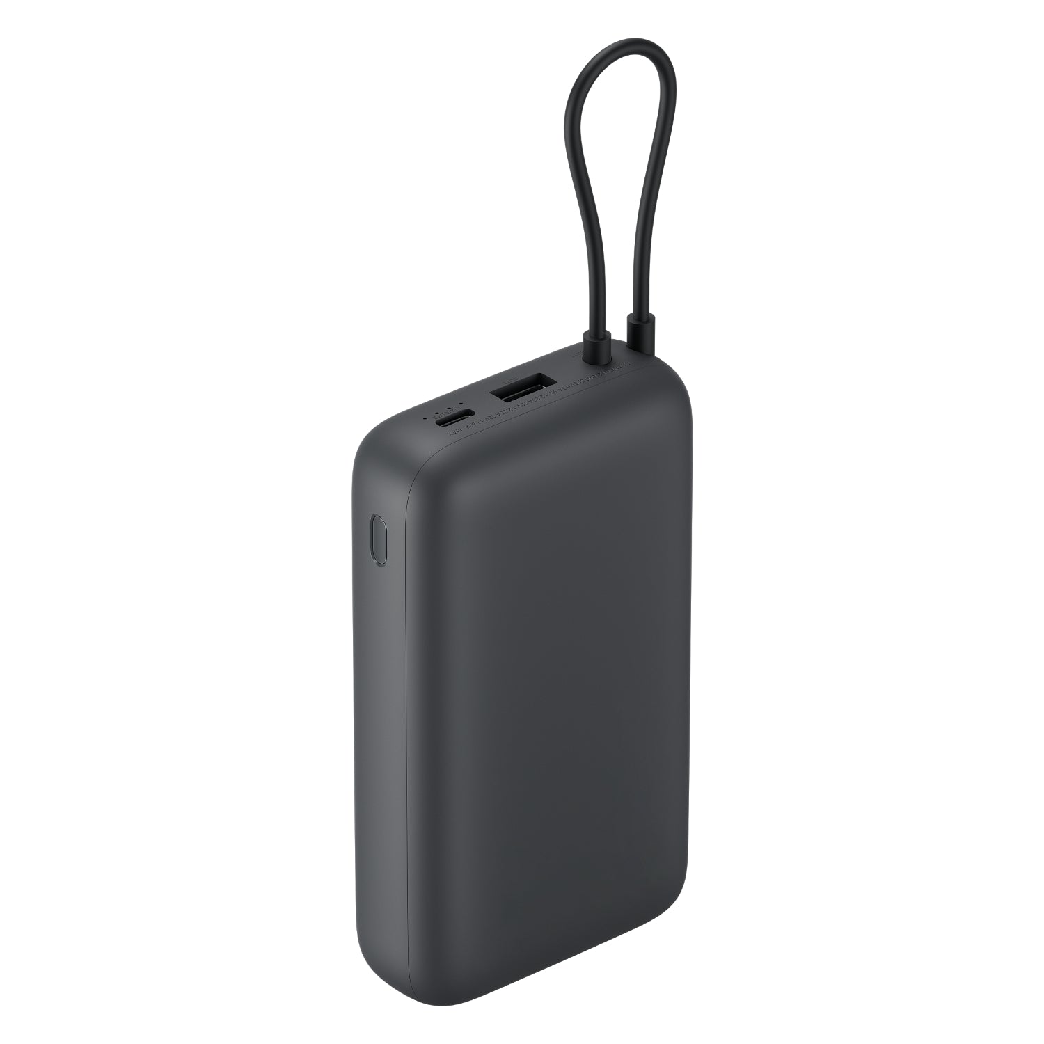 Xiaomi Power Bank 20000MAH (integrated Cable) Dark Grey image 3