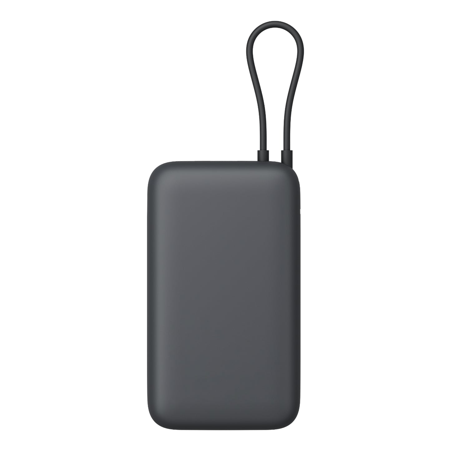 Xiaomi Power Bank 20000MAH (integrated Cable) Dark Grey image 4