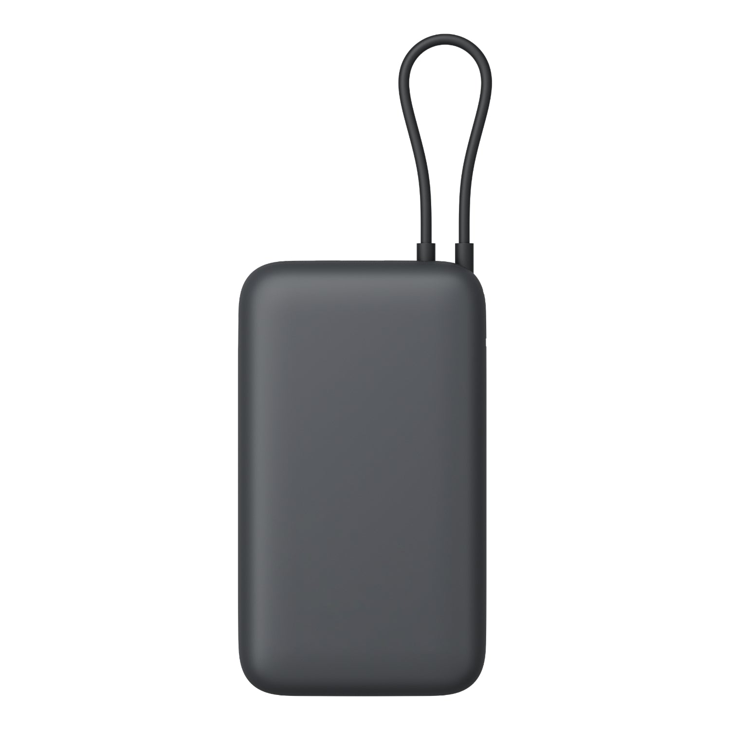 Xiaomi Power Bank 20000MAH (integrated Cable) Dark Grey image 4