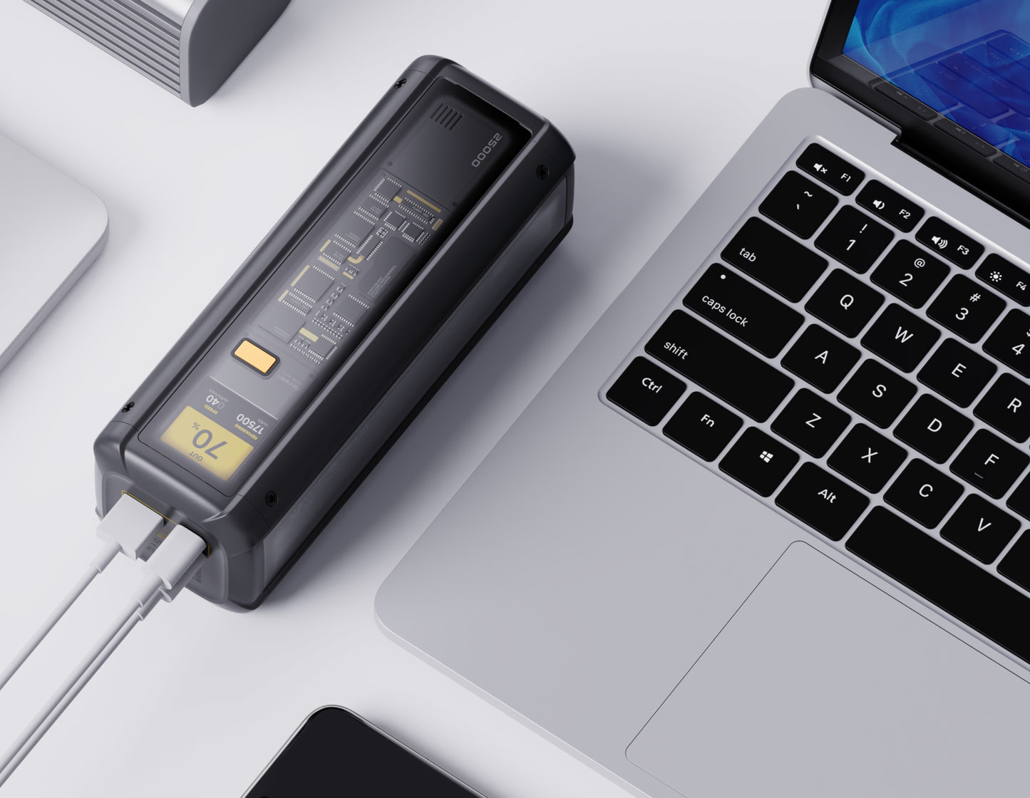 Xiaomi 212W Fast Charge Power Bank 25000MAH – Black image 4