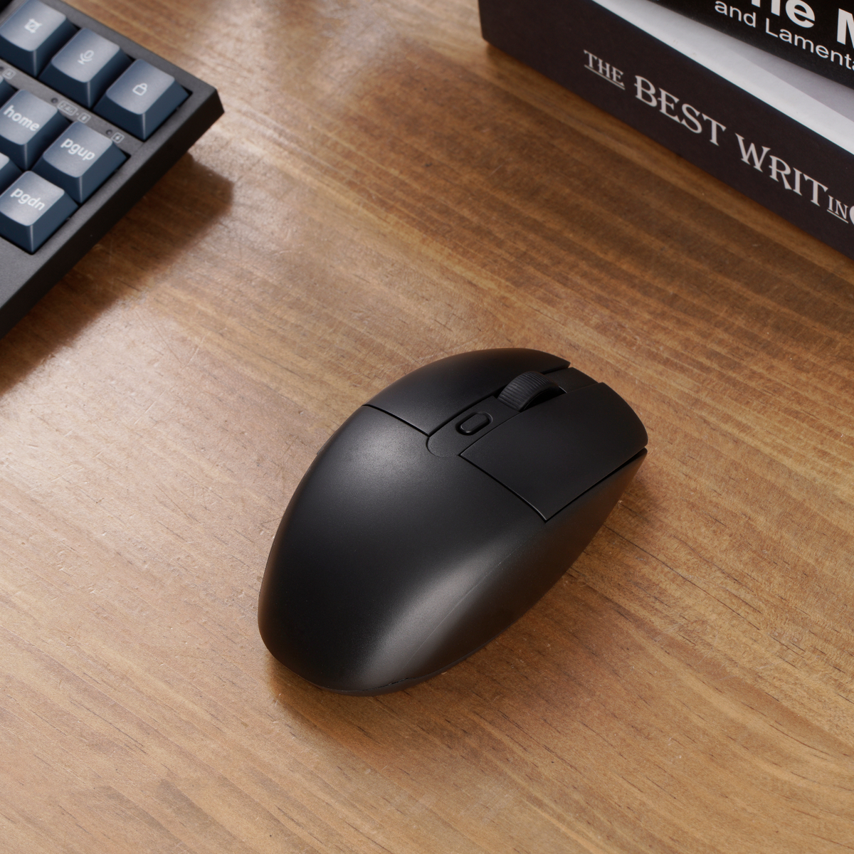 Keychron BM22-A9 Keychron 1K Huano Micro Switch Wireless Mouse (BT/2.4GHZ/WIRED) Black image 6