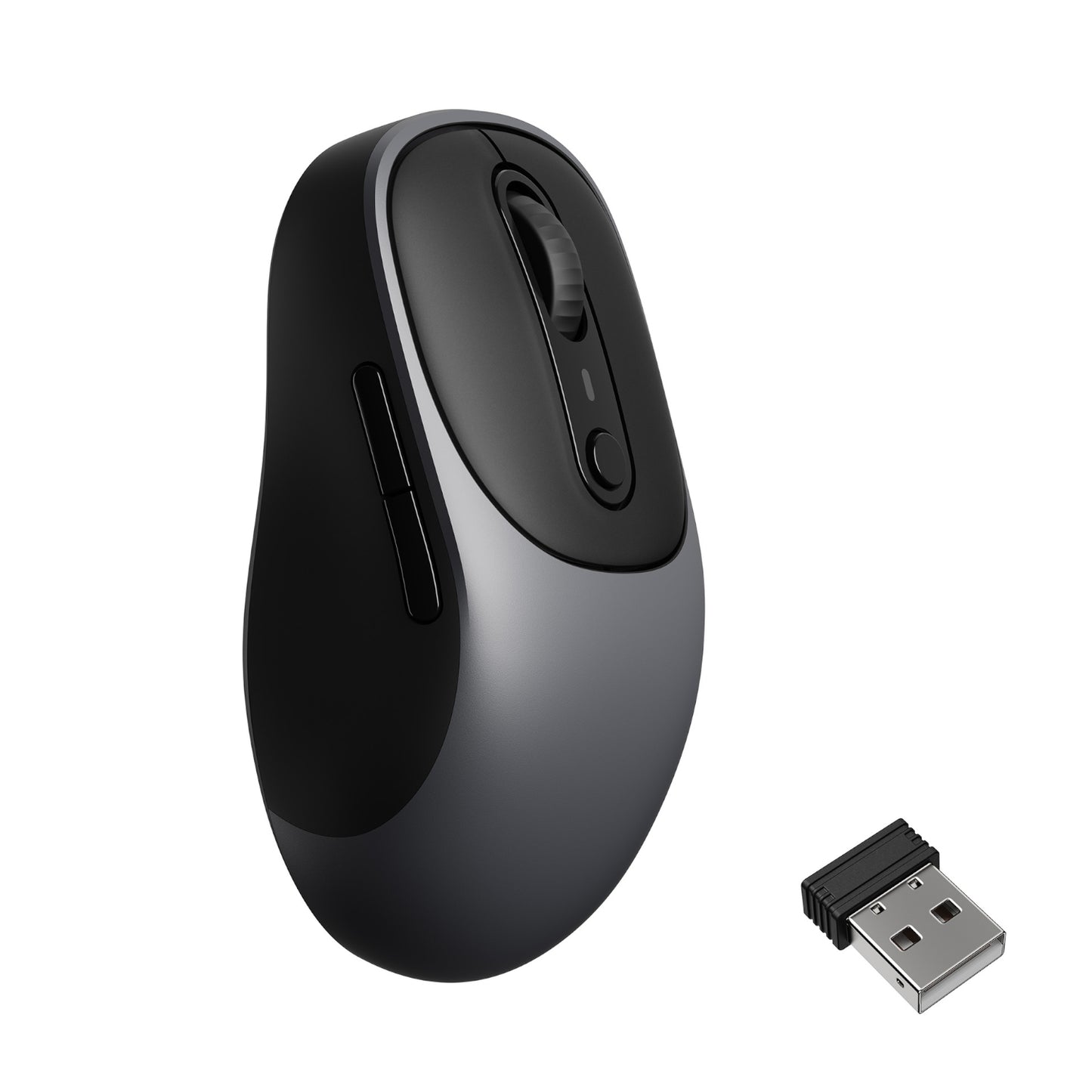 Keychron BM24 Wireless Silent Mouse Metal Grey