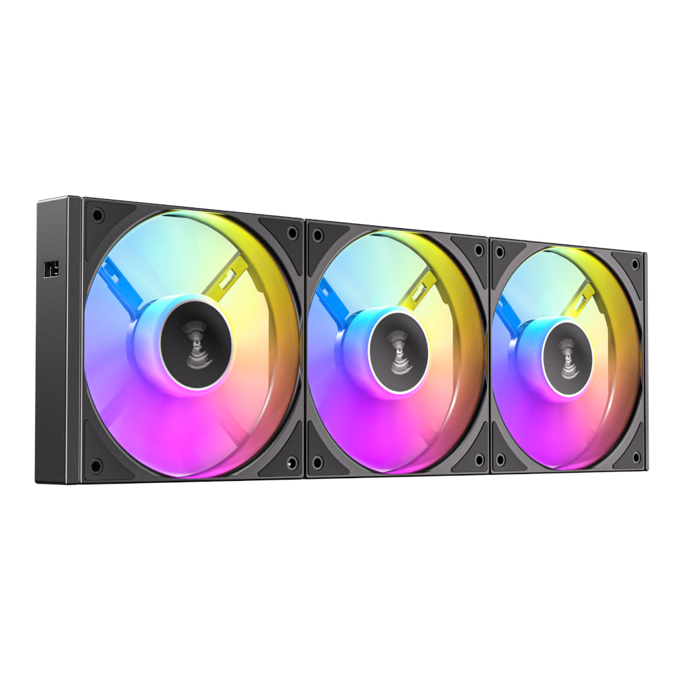 Antec Connect 120 Reverse ARGB PWM Fan 3 Pack Black image 2