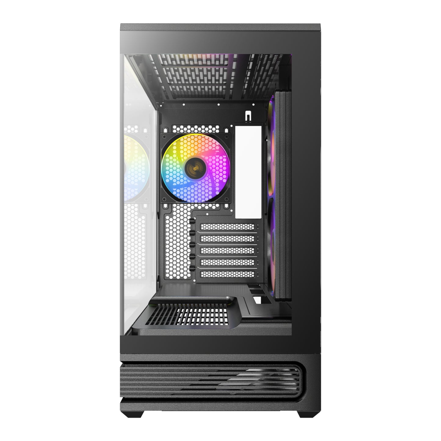 Antec C2M ARGB Compact Micro-Atx Gaming Chassis Black image 2