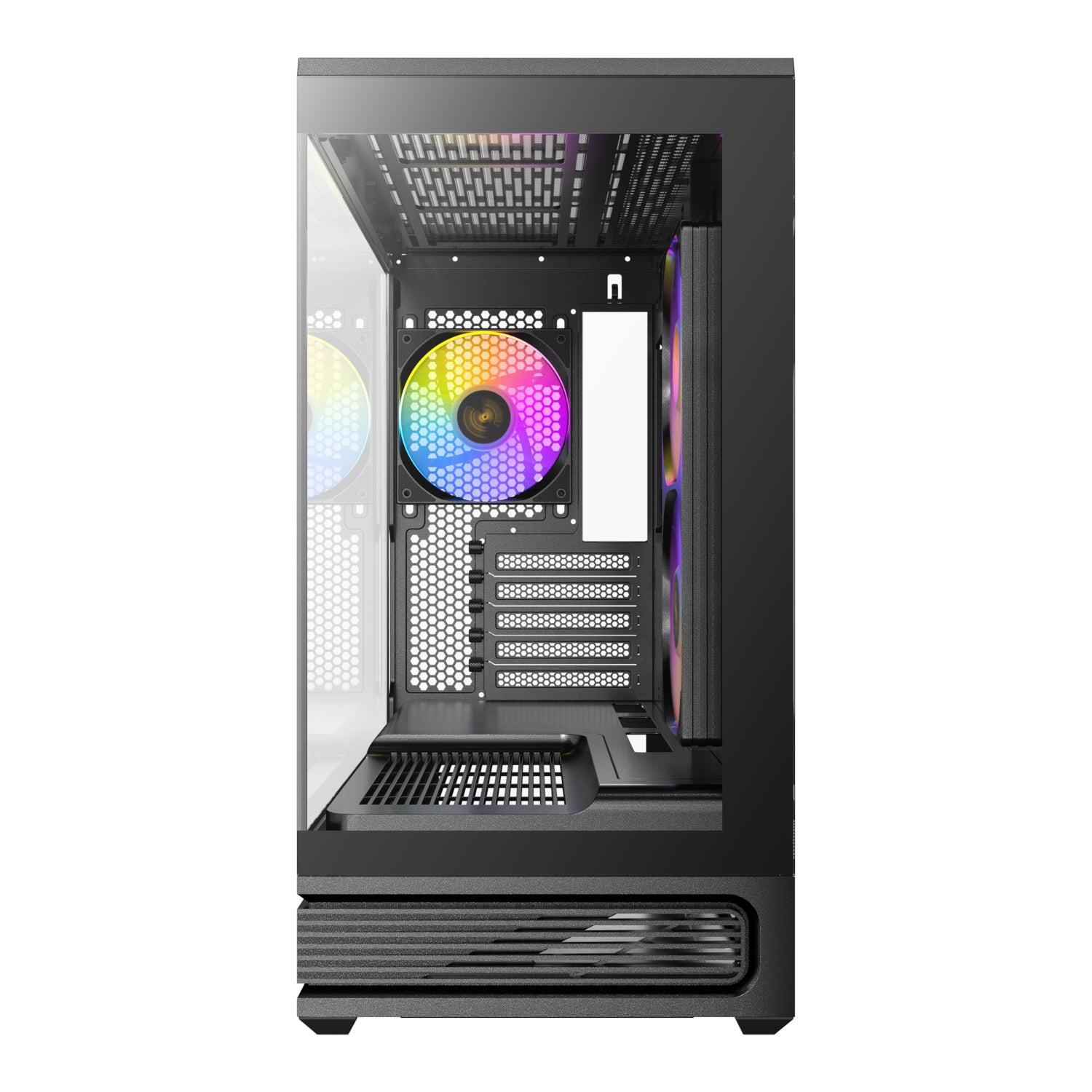 Antec C2M ARGB Compact Micro-Atx Gaming Chassis Black image 2