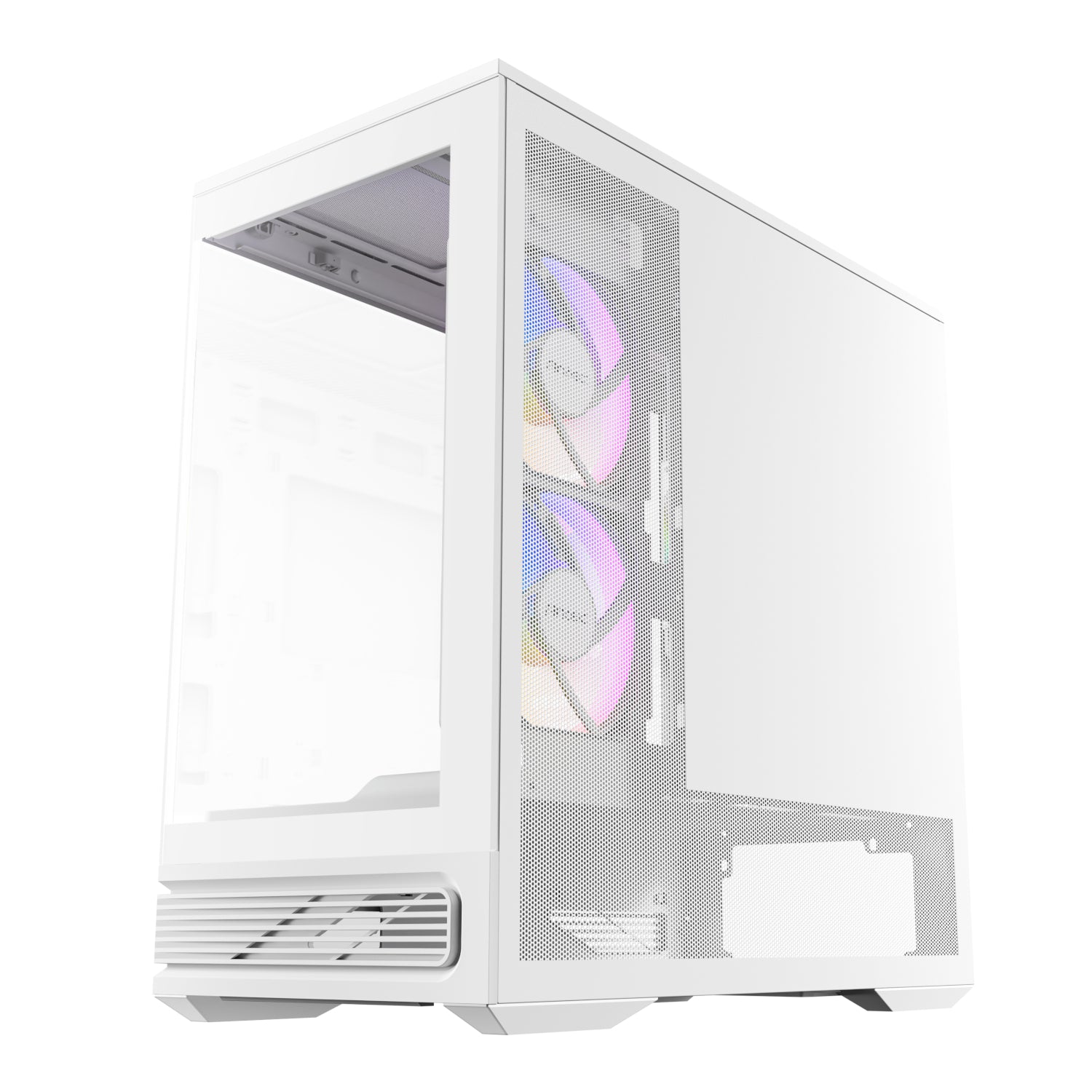 Antec C2M ARGB Compact Micro-Atx Gaming Chassis White image 3
