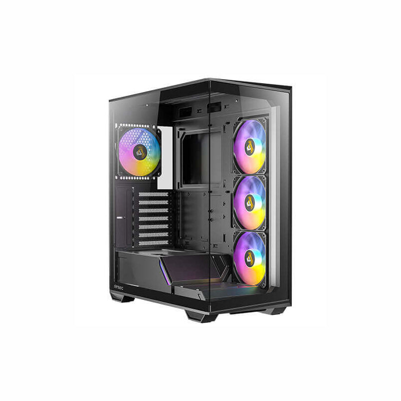 Antec C3 ARGB ATX | Micro-Atx | ITX ARGB Mid-Tower Gaming Chassis Black image 3