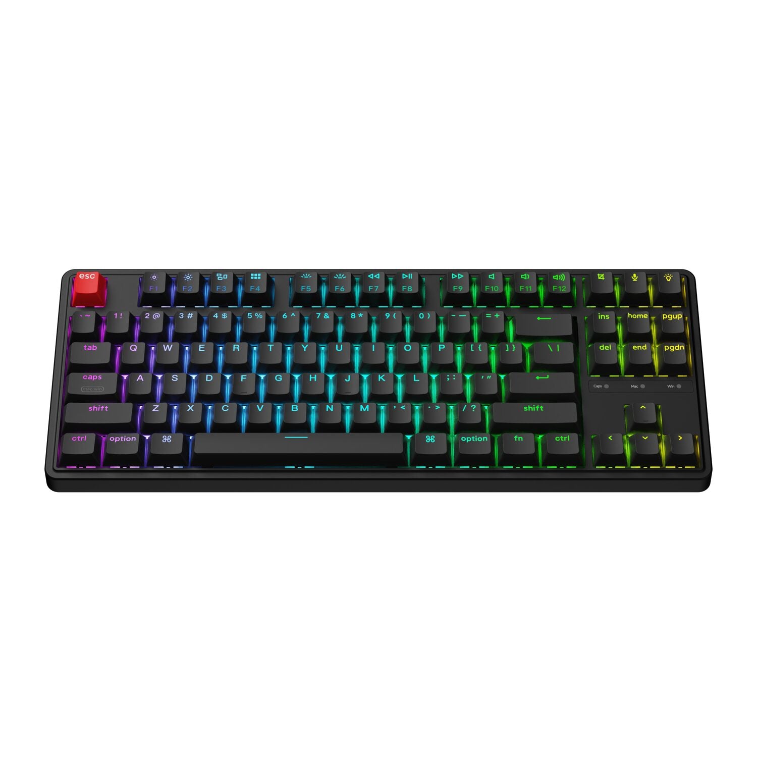 Keychron C3 Pro 80% 8K Super Banana Switch Hot-Swappable RGB Wired Custom Mechanical Keyboard image 2