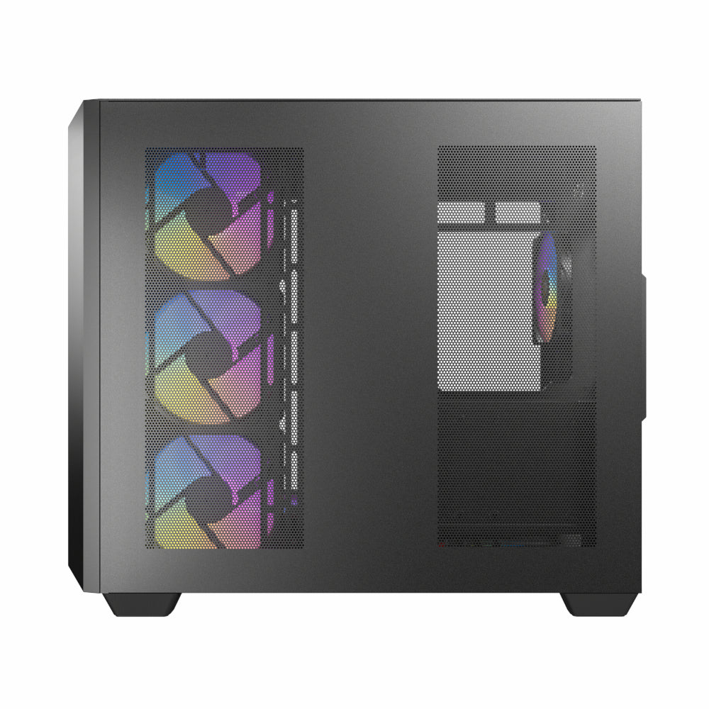 Antec C5 ARGB ATX Dual Mid Tower Gaming Chassis – Black image 4