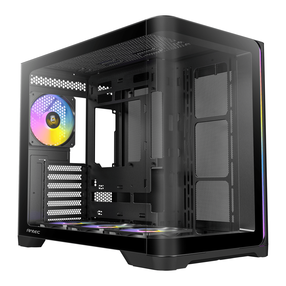 Antec C5 Curved ARGB ATX | Micro-Atx | ITX ARGB Dual Chamber Mid-Tower Gaming Chassis Black