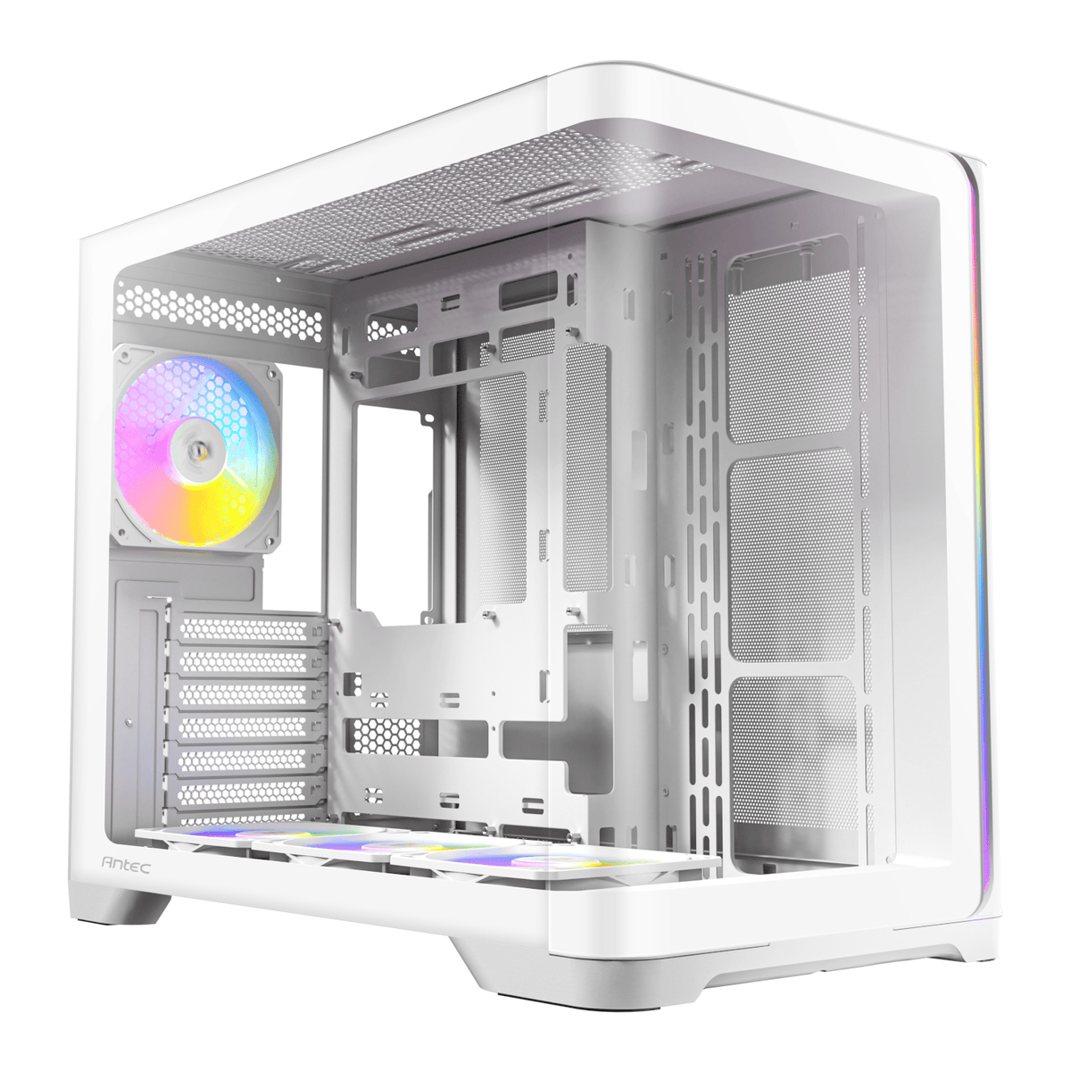 Antec C5 Curved ARGB ATX | Micro-Atx | ITX ARGB Dual Chamber Mid-Tower Gaming Chassis White