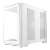 Antec C5 Curved ARGB ATX | Micro-Atx | ITX ARGB Dual Chamber Mid-Tower Gaming Chassis White image 3