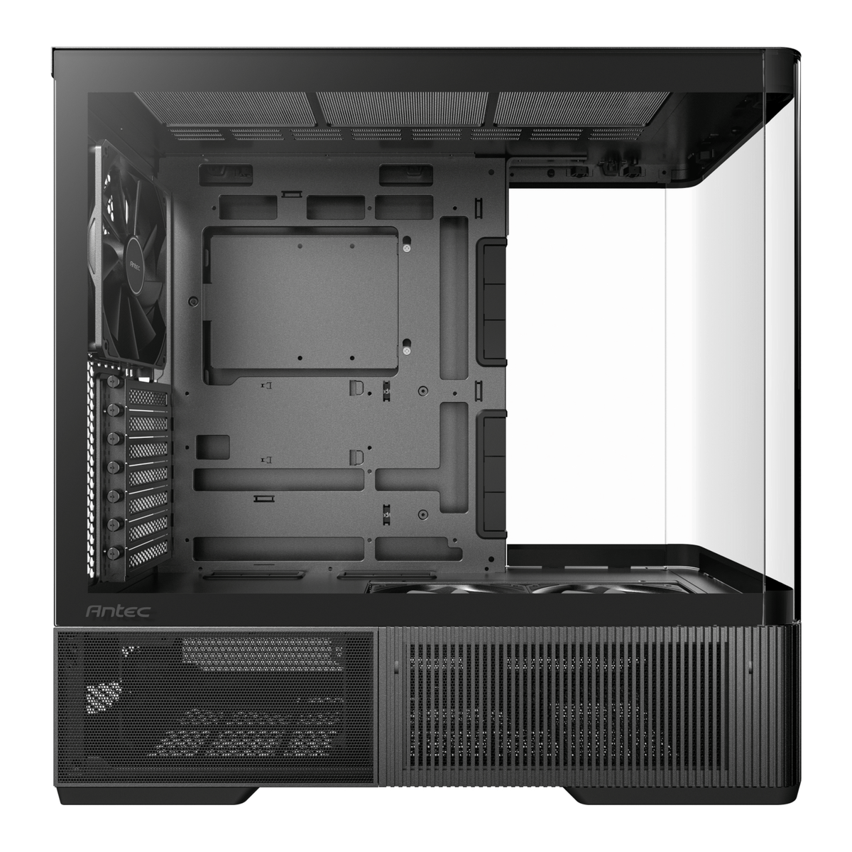 Antec C6 Curved Air ATX | Micro-Atx | ITX Mid-Tower Gaming Chassis Black image 6