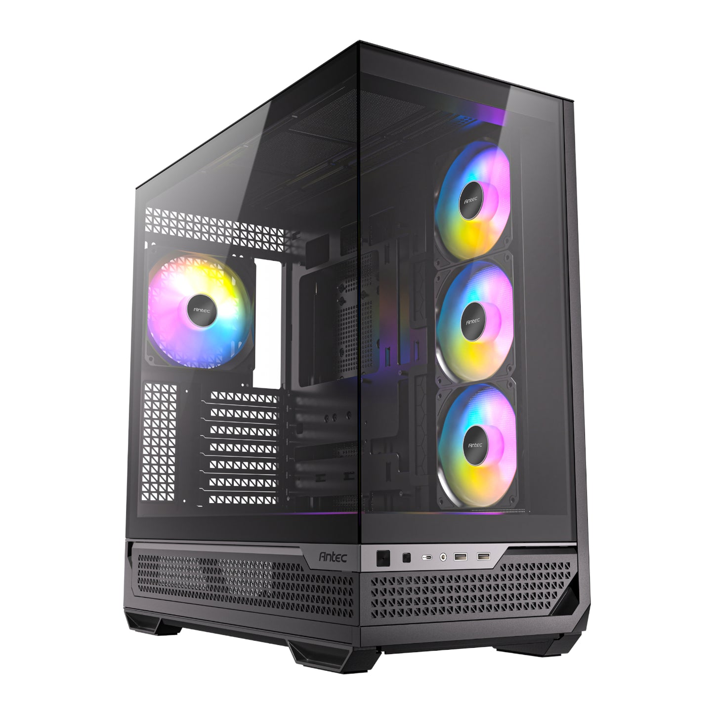 Antec C7 ARGB E-Atx Mid Tower Gaming Chassis – Black