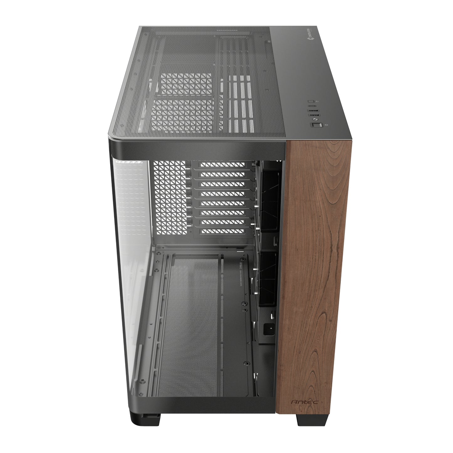 Antec E-Atx | ATX | Micro-Atx | ITX Dual Chamber Gaming Chassis Black image 2