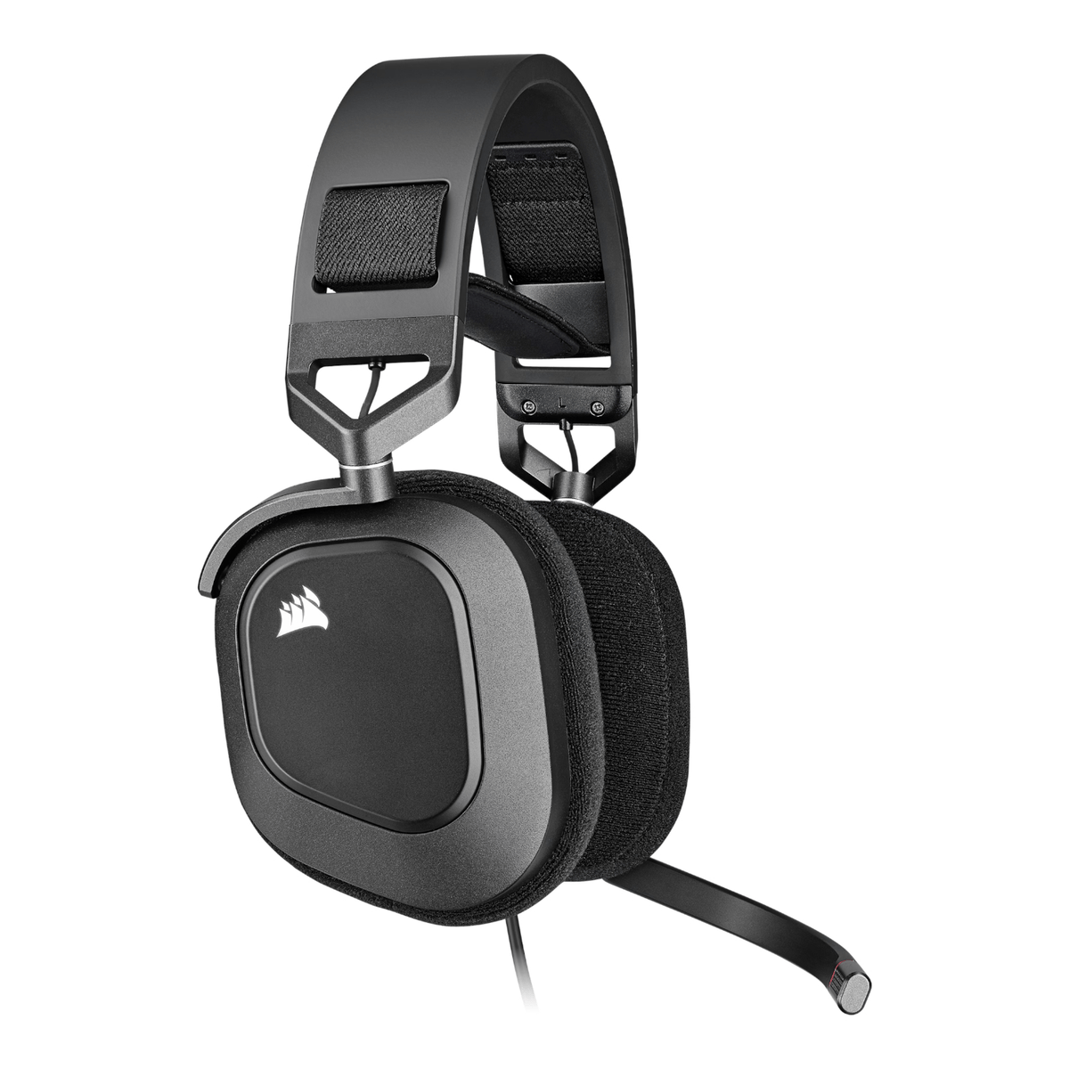 Corsair HS80 RGB USB Wired Over-Ear Gaming Headset — Carbon Black image 4