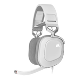 Corsair CORSAIRHS80 RGB USB Wired Over-Ear Gaming Headset — White