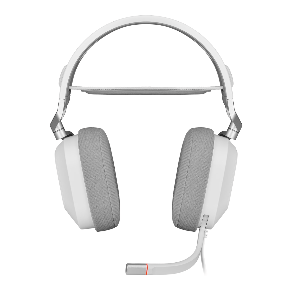 Corsair CORSAIRHS80 RGB USB Wired Over-Ear Gaming Headset — White image 2