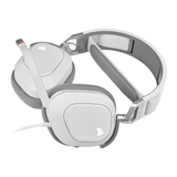 Corsair CORSAIRHS80 RGB USB Wired Over-Ear Gaming Headset — White image 3