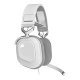 Corsair CORSAIRHS80 RGB USB Wired Over-Ear Gaming Headset — White image 4