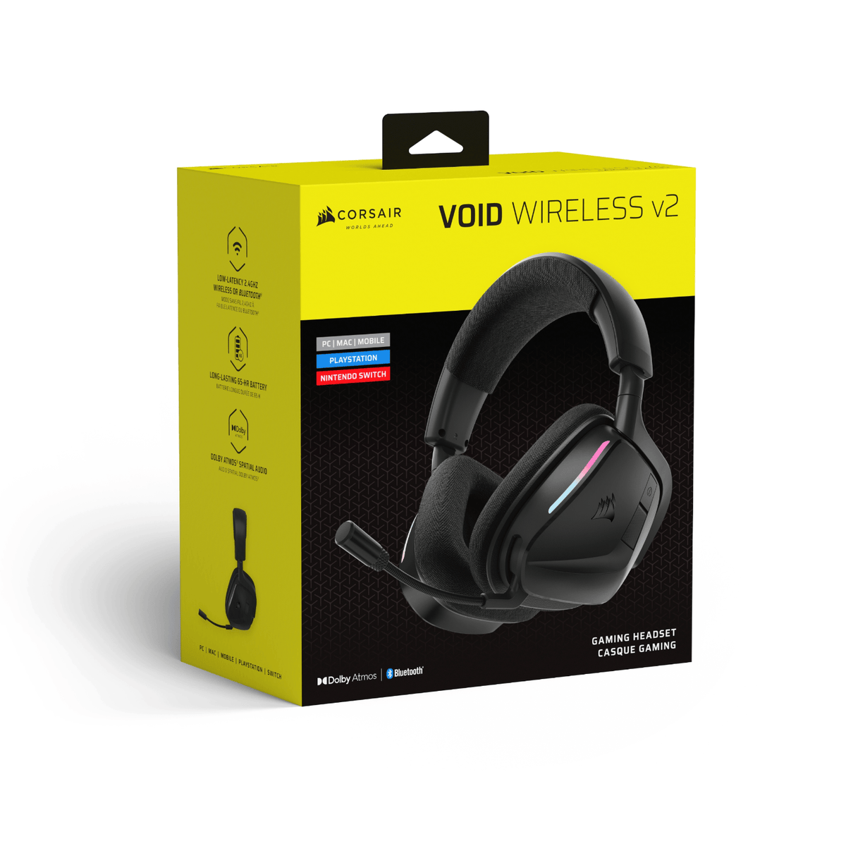 Corsair Void Wireless V2 Gaming Headset Carbon image 5