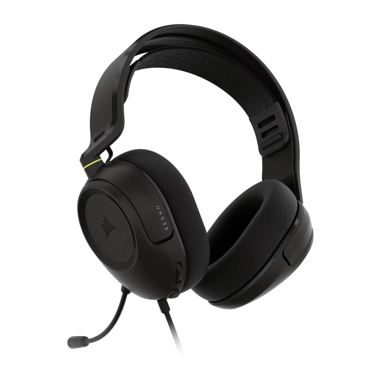 Corsair HS35 V3 Wired Gaming Headset Carbon image 2