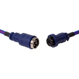 Keychron Premium Coiled Aviator USB Cable | Type-C + Usb-A Adapter | Detachable Aviator Connector | 108 Cm image 3