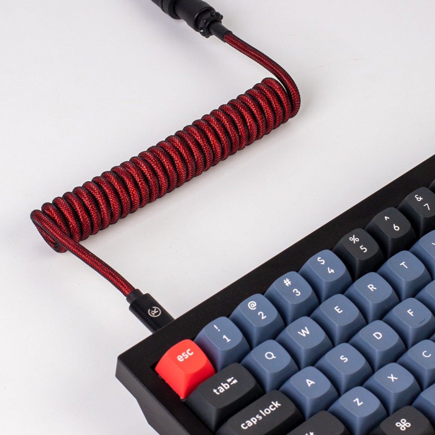 Keychron Coiled Aviator Cable Red image 4