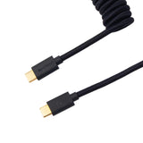 Keychron Coiled Aviator Cable Black/Straight